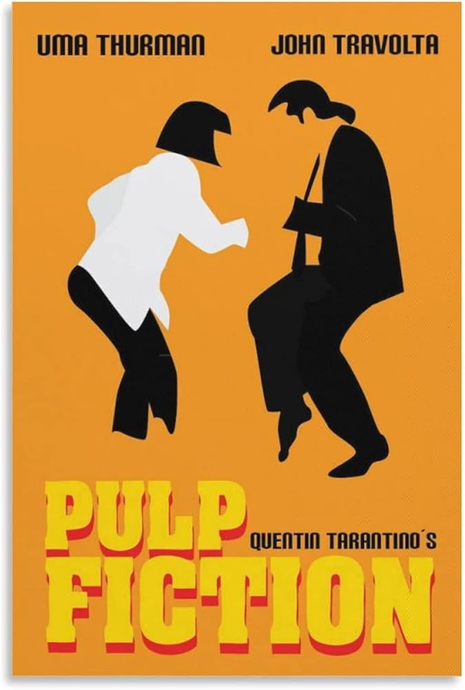 Amazon.co.jp: パルプフィクション Pulp Fiction ポスターヴィンテージ