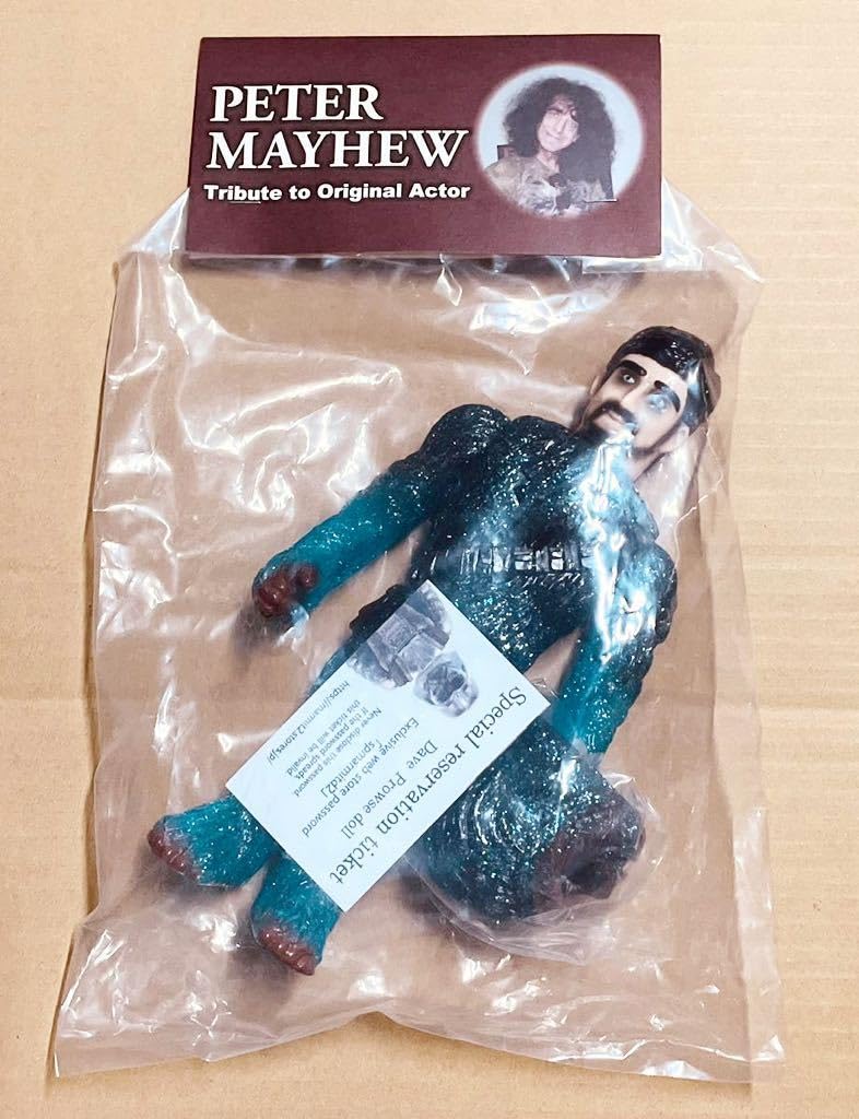 Peter Mayhew マーミット、チューバッカソフビ スターウォーズ Amazon