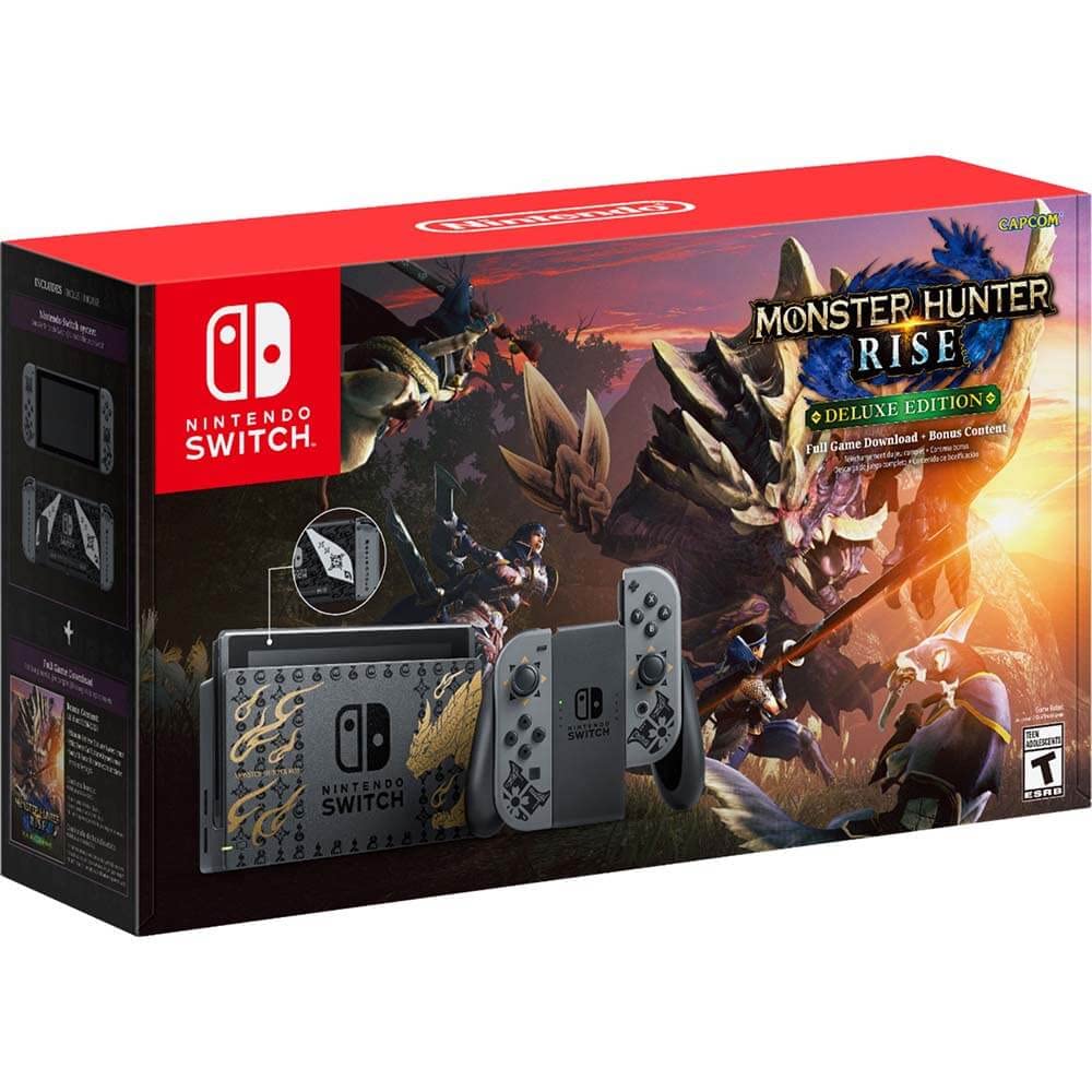 Amazon.com: Nintendo Switch Monster Hunter Rise Deluxe Edition