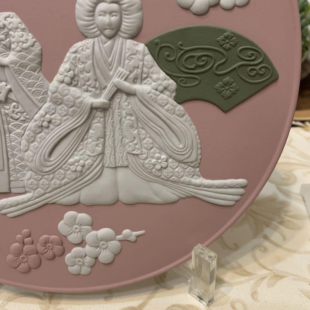 Amazon | 希少 ウェッジウッド ジャスパー 雛ドール ひな祭り プレート