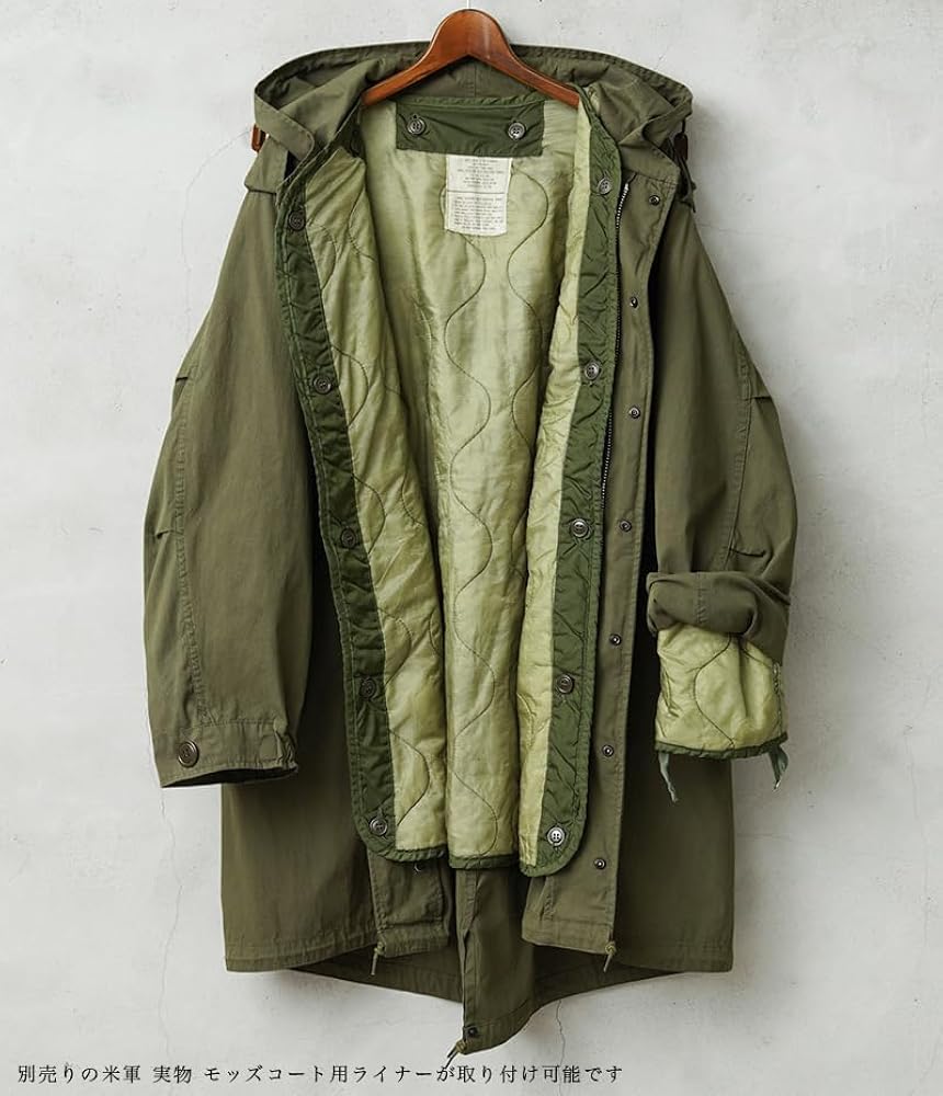 Amazon | [WAIPER] 米軍 M-51 フィッシュテールパーカー モッズコート