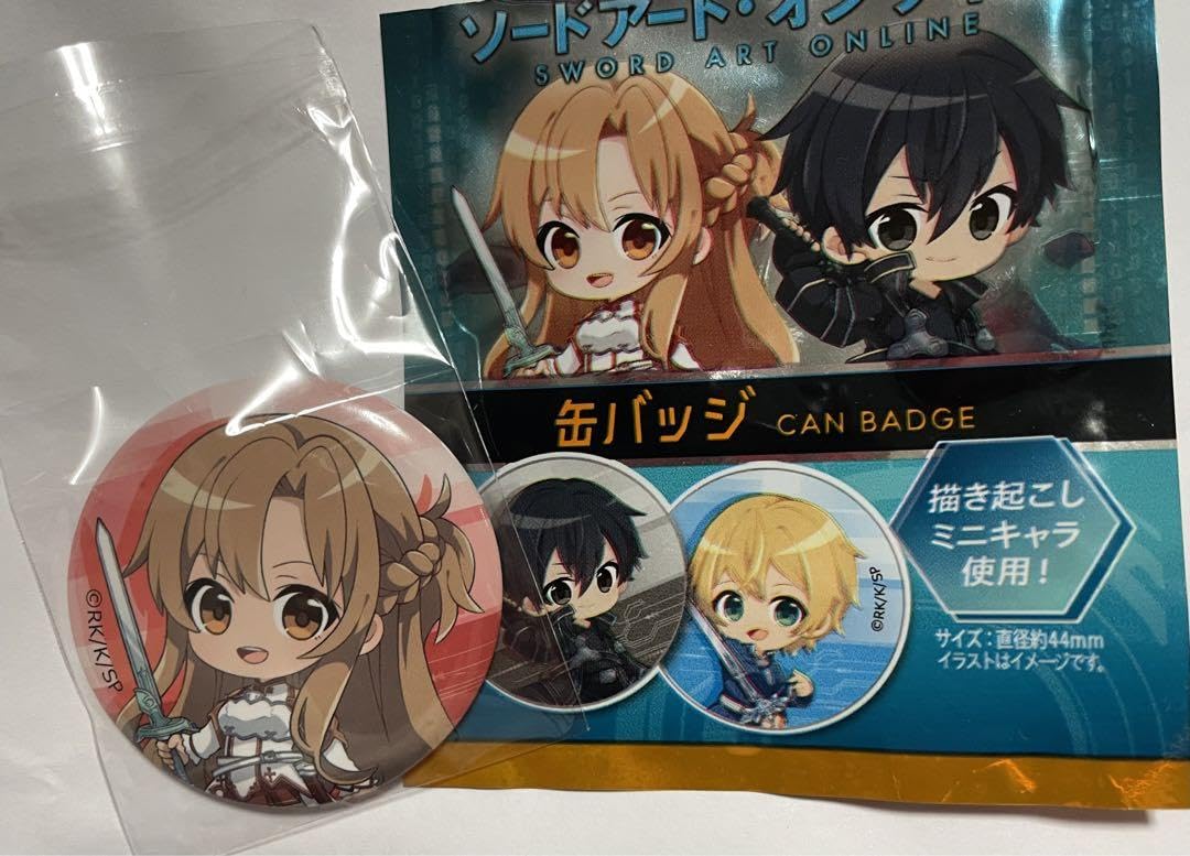 Amazon.co.jp: ソードアート オンライン アスナ 缶バッジ 同梱可