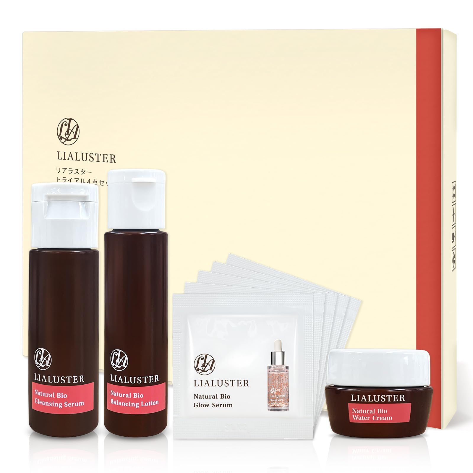 Amazon.co.jp: リアラスター トライアルセット 4点 クレンジング 美容