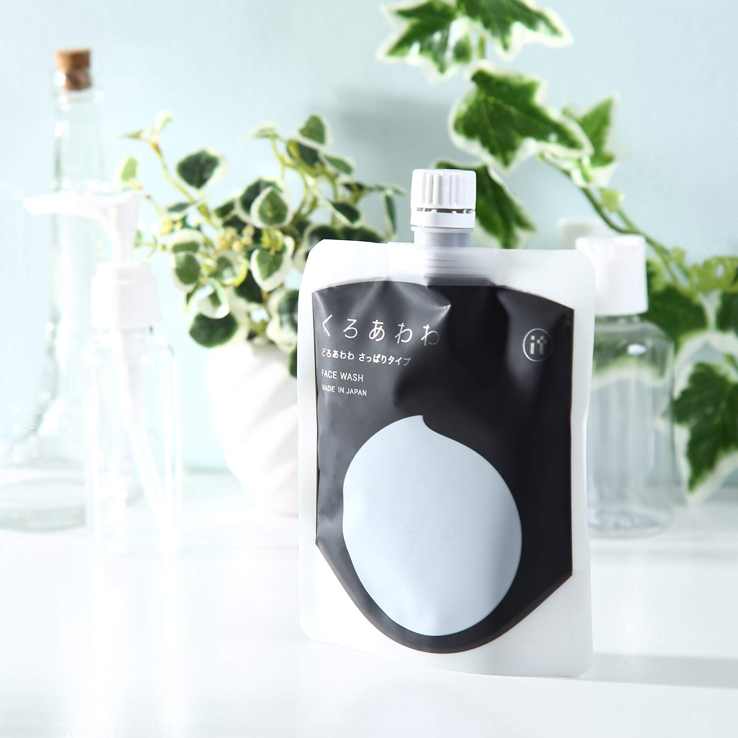 Amazon | くろあわわ洗顔 110g リニューアル版 新くろあわわ | どろ