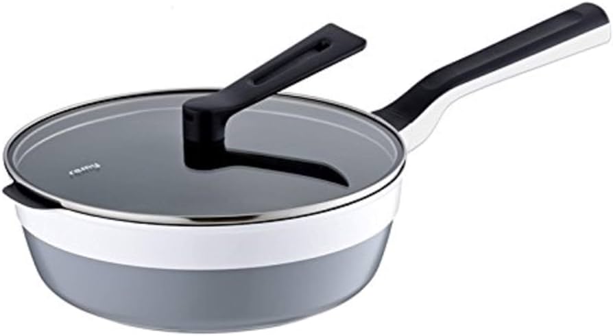 新品未使用】レミパンプラス IH • ガス火 対応 24cm 深型 ホワイト