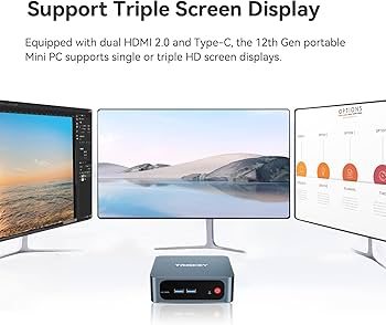 TRIGKEY Green G5 Mini Computer, Intel 12th Gen N100 (up to 3.4GHz