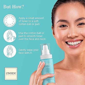 Amazon.com: Onsen Secret Clean & Clear Face Toner - Balancing