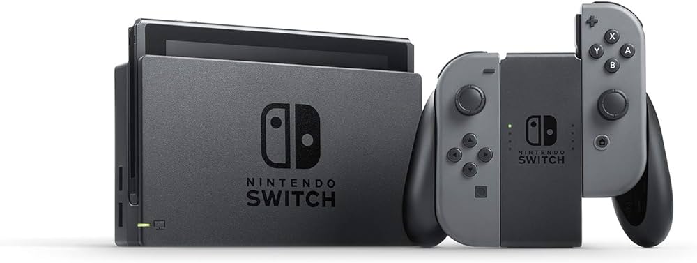 Amazon.co.jp: Nintendo Switch with Gray Joy‑Con - HAC-001 : ゲーム