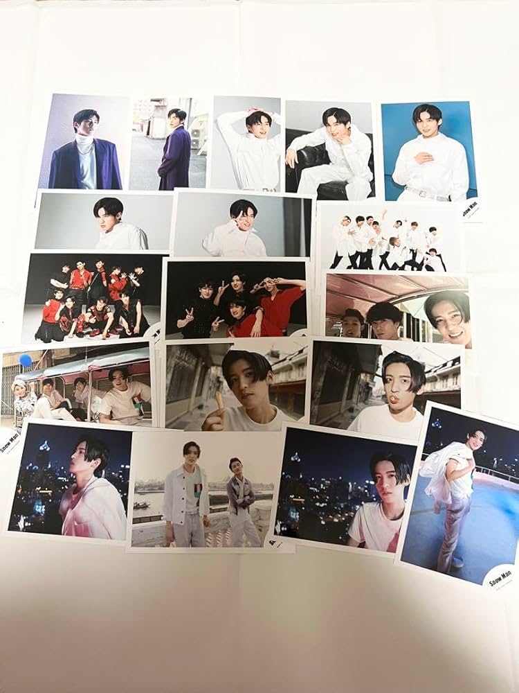 Amazon.co.jp: 目黒蓮 公式写真 約80枚 SnowMan 売り : おもちゃ