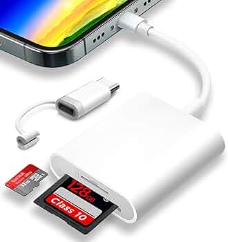 Amazon.co.jp: 【2024最新型 SDカードリーダー iOS最新対応 2in1