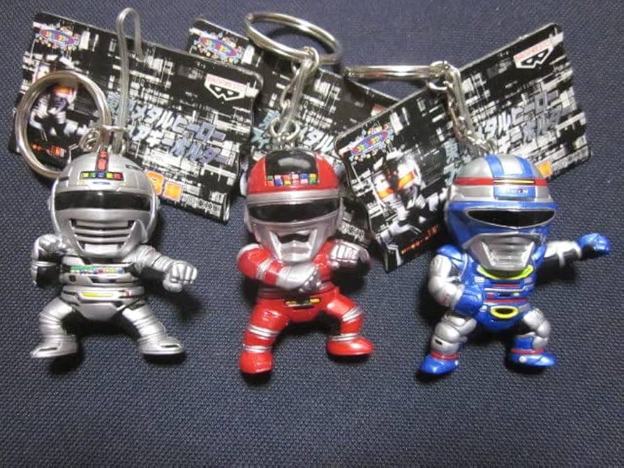 Amazon | □東映メタルヒーロー フィギュアキーホルダー全8種＋1種