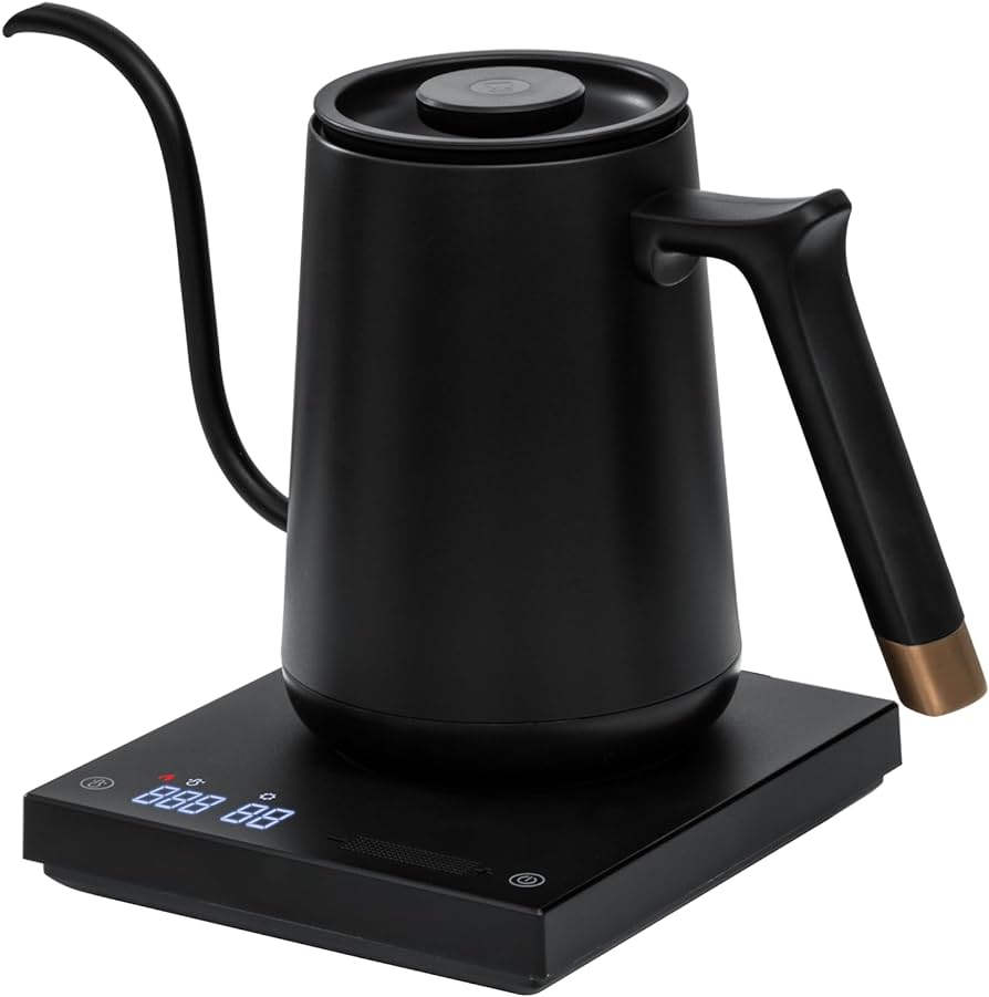 Amazon.com: TIMEMORE Fish Smart Electric Coffee Kettle 600ML