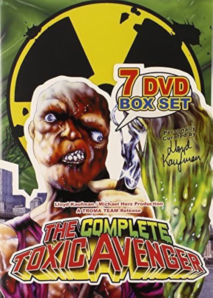 Amazon.com: The Complete Toxic Avenger (7 DVD Box Set) : Movies & TV
