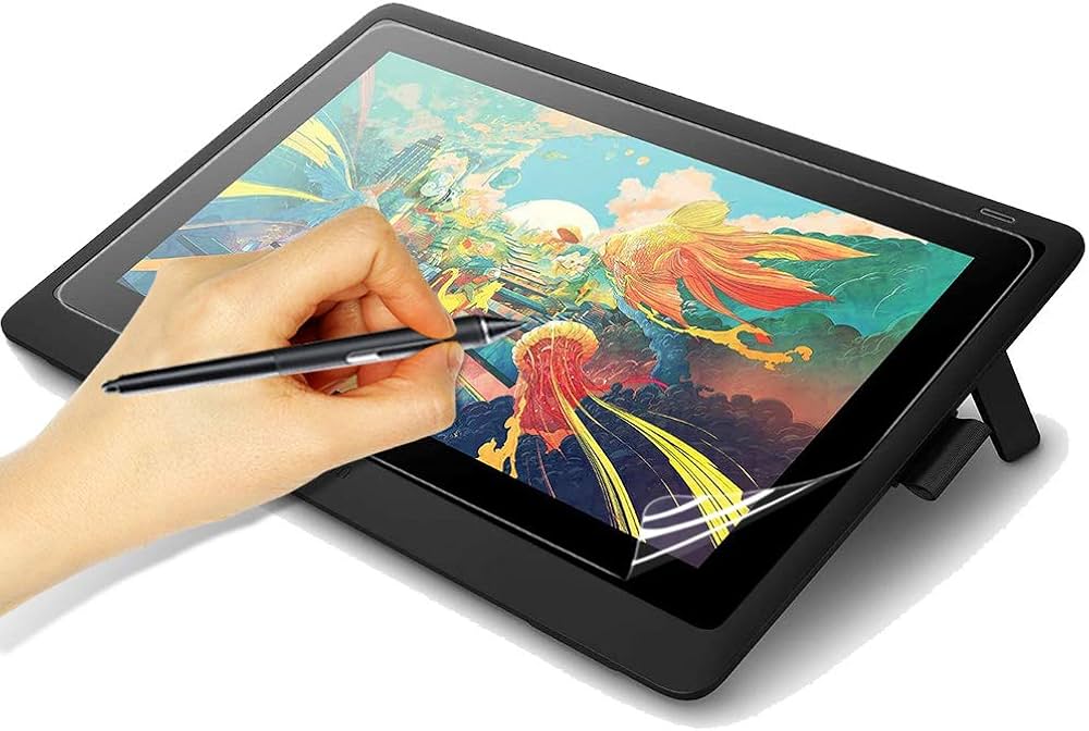 Amazon | 【ペン先摩耗低減/ケント紙】 Wacom Cintiq 16 (DTK1660K1D