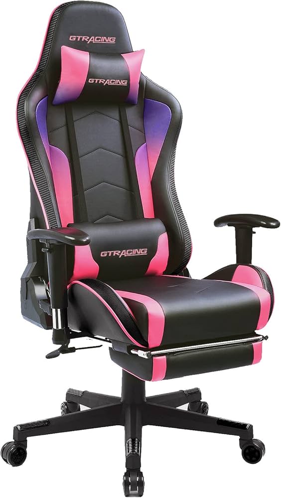 Amazon.co.jp: GTPLAYER ゲーミングチェア スピーカー付き オットマン