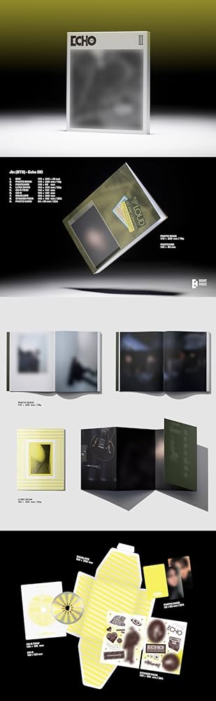 JIN ECHO ジン アルバム 3形態 セット 特典 ミラー JIN ECHO ジン