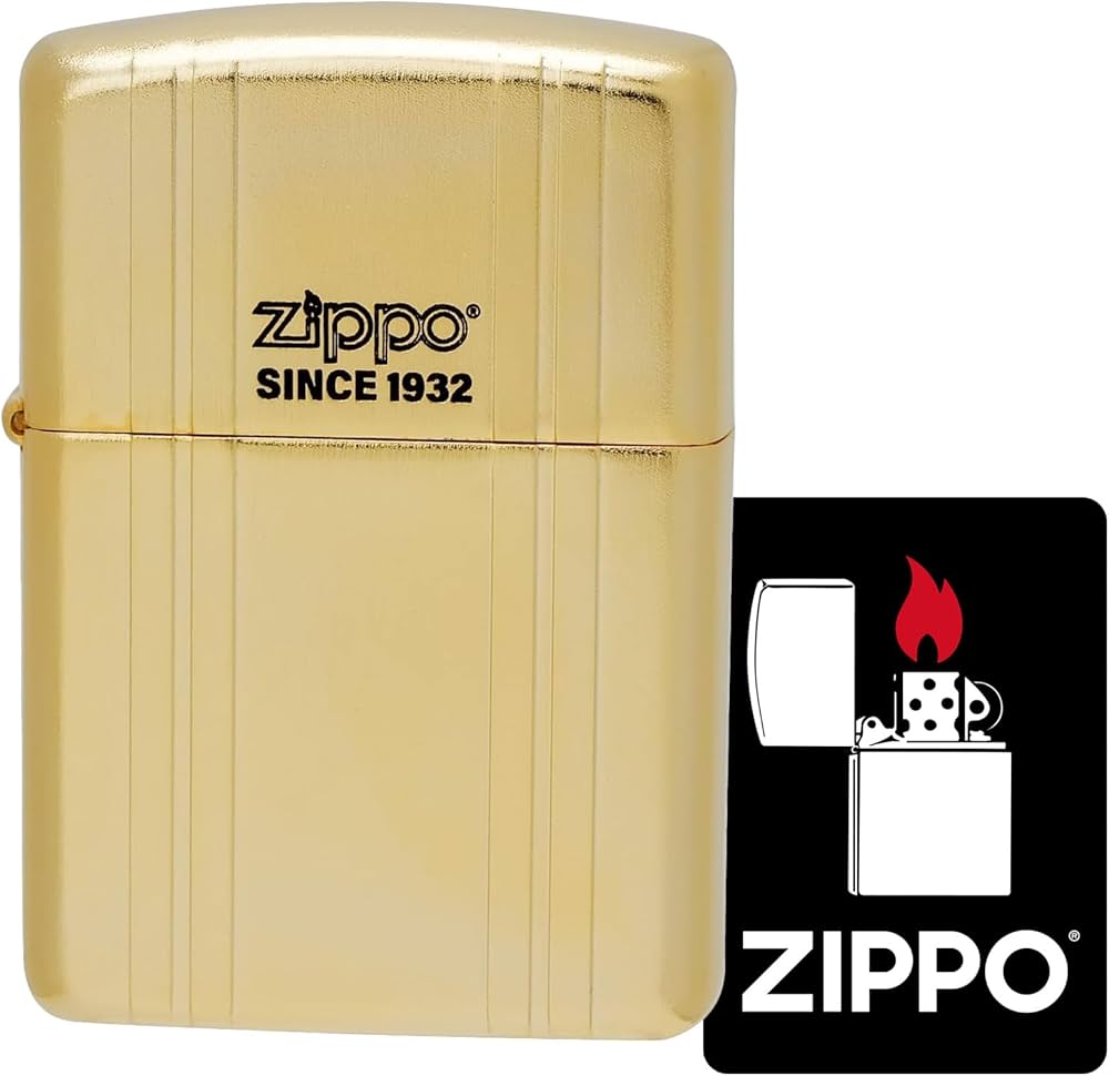 Amazon.co.jp: ジッポー(Zippo) ライター アーマー 防風 真鍮製 両面