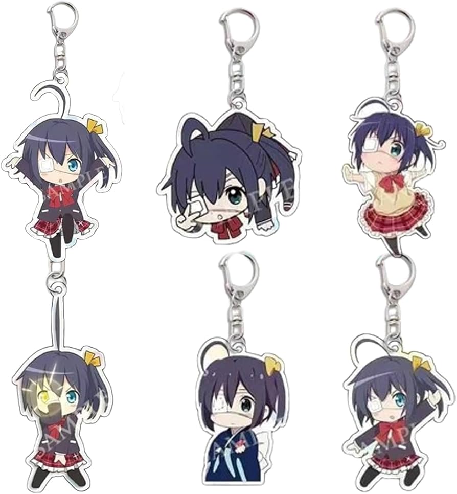 Amazon.co.jp: 中二病でも恋がしたい! キーホルダー 小鳥遊 六花