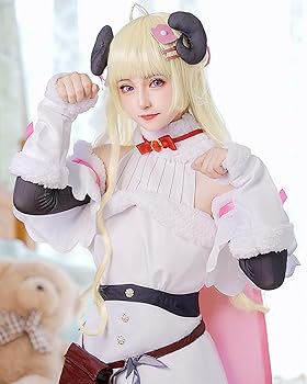 Amazon.co.jp: [milky time] ホロライブ 角巻わため コスプレ