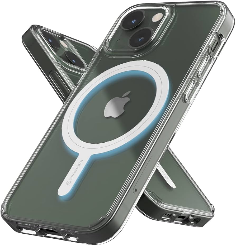 Amazon.co.jp: Sinjimoru MagSafe 対応 iPhone13 mini クリアケース
