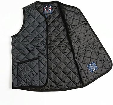 Amazon | [ラベンハム] キルティング ベスト ソーンハム オリーブ