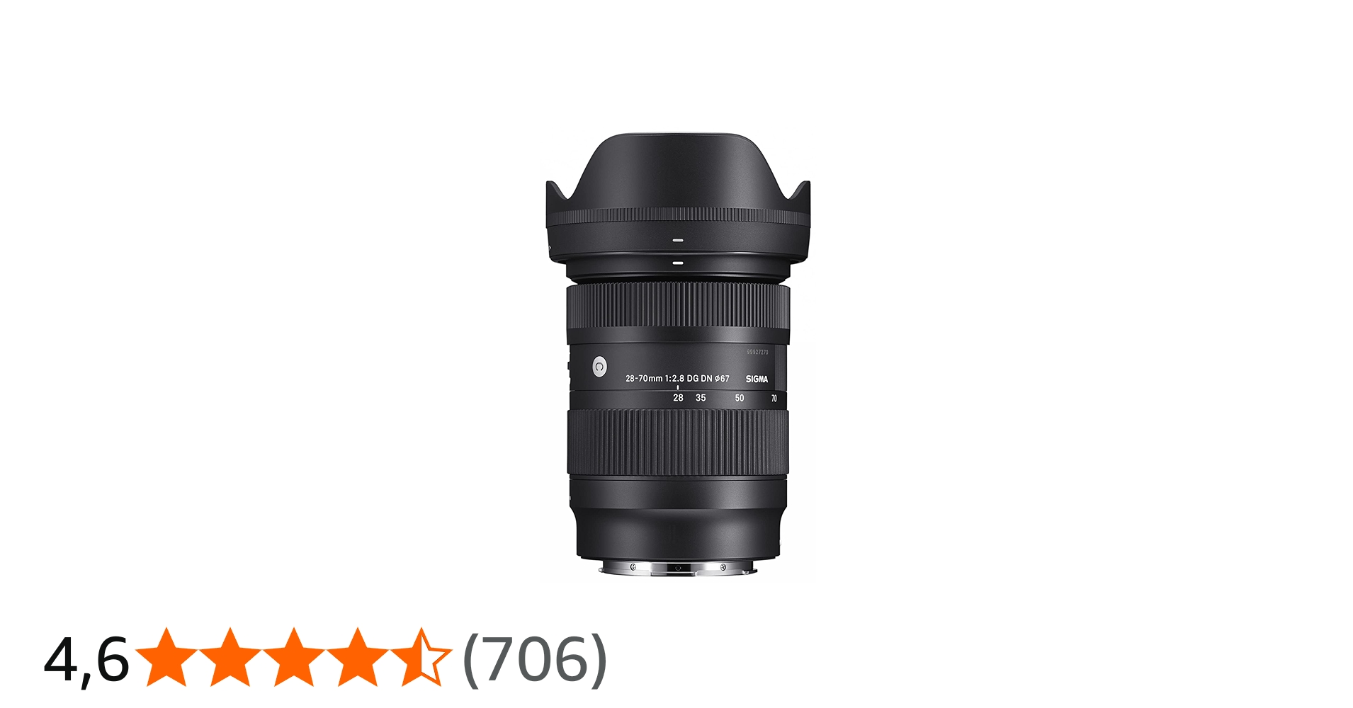 Sigma 28-70 mm F2.8 DG DN para Sony E : Amazon.com.br: Indústria e