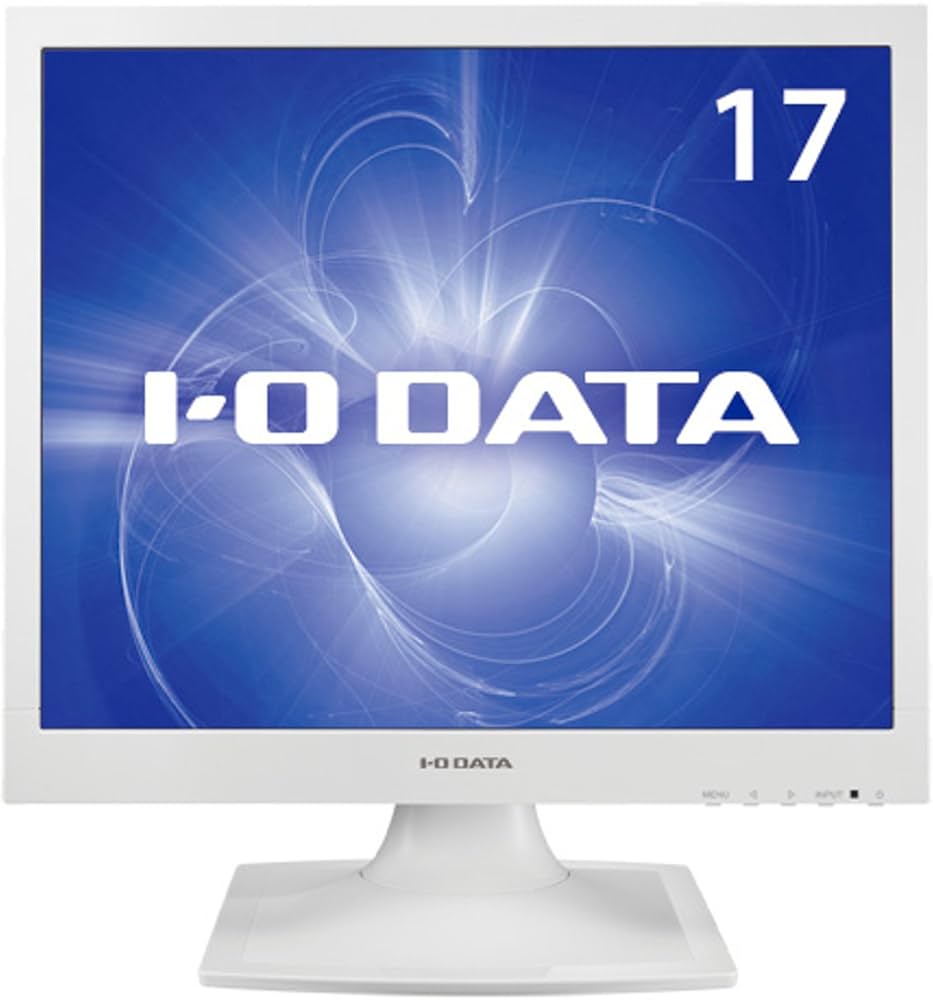 Amazon | I-O DATA フリッカーレス設計 17型スクエア液晶 ホワイト LCD