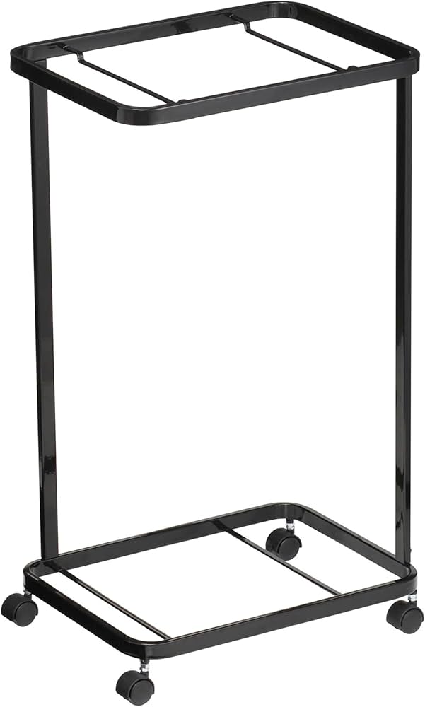 3*c様 山崎実業 ランドリーワゴン+バスケット タワー セット ブラック