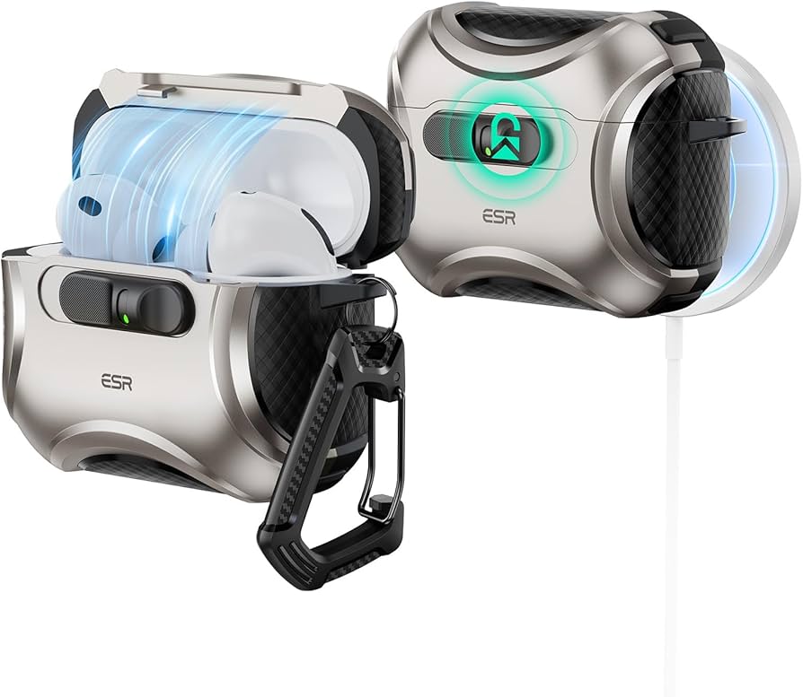 Amazon | ESR AirPods Pro3 ケース（2025）MagSafe充電 USB-Cケーブル