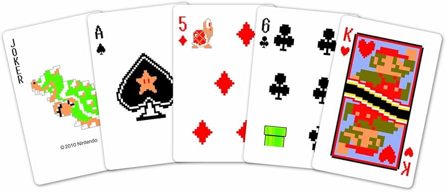 Amazon.com: 1 X Super Mario Bros Trump Limited Edition Playing