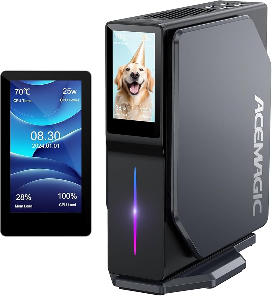 ACEMAGIC S1 Mini PC,12th Gen Alder Lake-N97(up to 3.6GHz,25W TDP