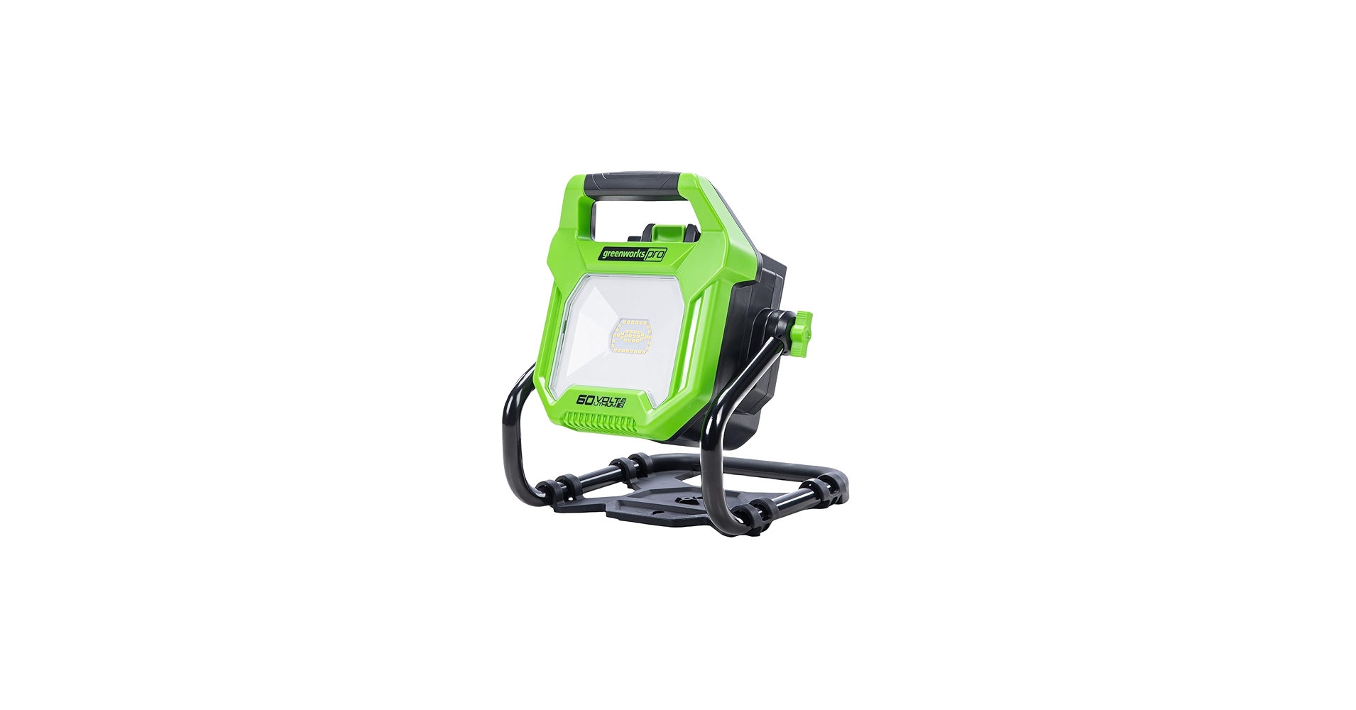 Greenworks Pro 60V (AC/DC) 2500-Lumen LED Work Light, 360° Head