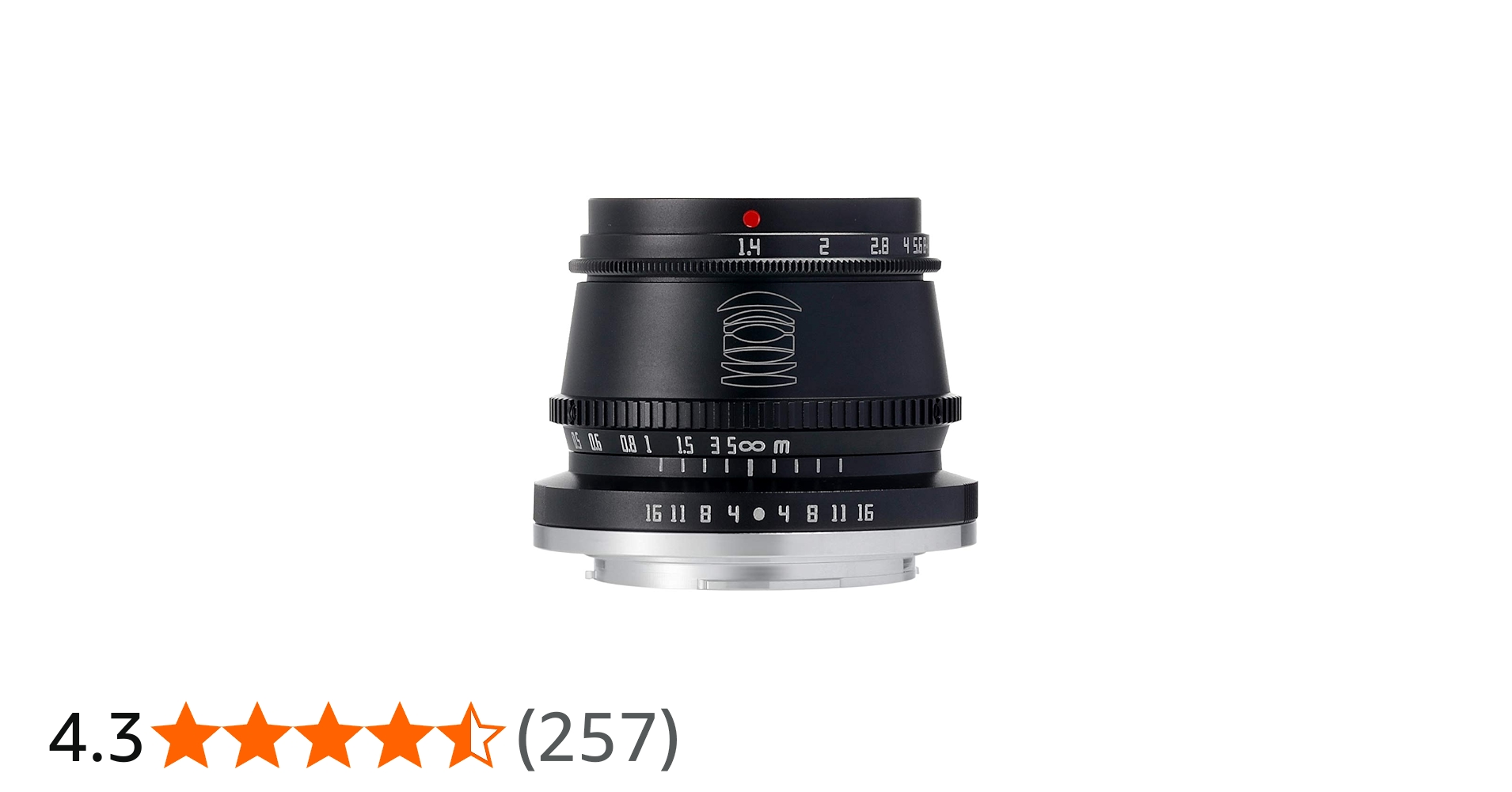 Amazon.co.jp: TTArtisan 35mm f/1.4 Xマウント MF 単焦点レンズ APS-C
