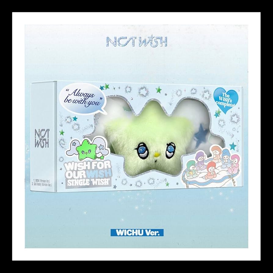 Amazon.com: NCT WISH [WISH] 1st Single Album (SMART ALBUM WICHU