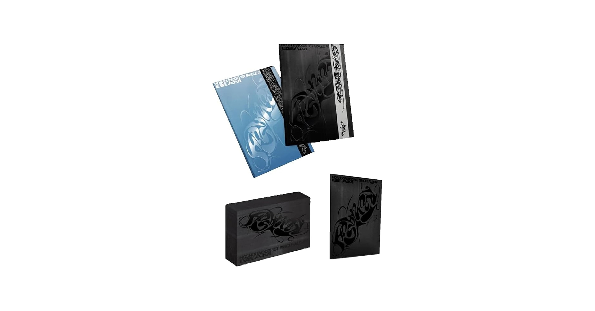 Amazon.com: Seventeen Hoshi X Woozi BEAM 1st Single Album HXW Full