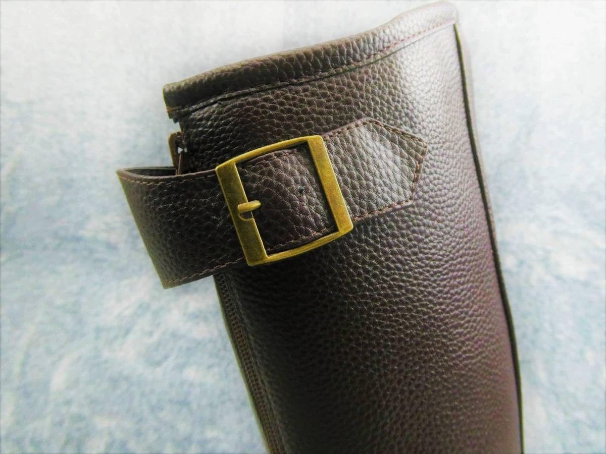 Amazon | [DJ] 斜めカット 特攻ブーツ 茶 27．0㎝ | ブーツ