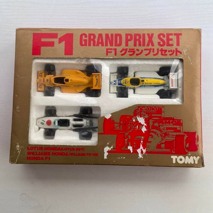 Amazon.co.jp: Tomica F1 Grand Prix Set (No Badge) TOMY : Toys & Games
