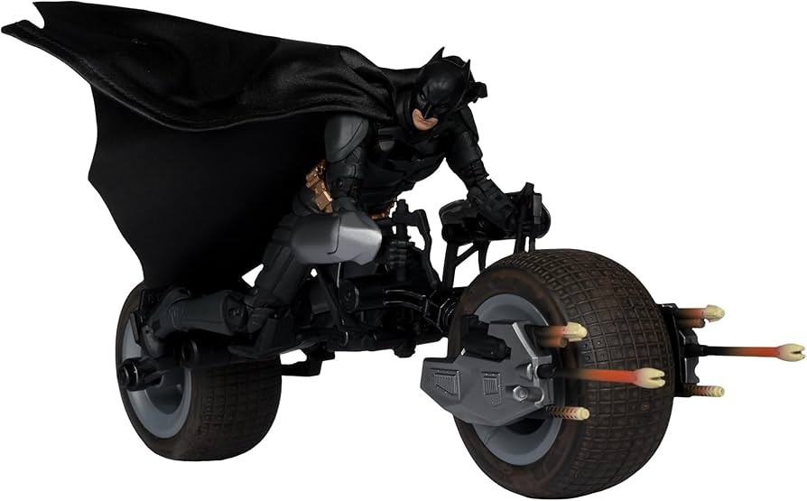 DC Multiverse Batpod and Batman (The Dark Knight Rises) Gold Label