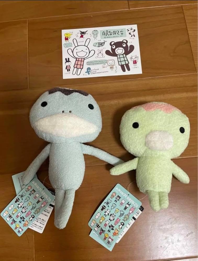 Amazon.co.jp: タグ アランジアロンゾ ぬいぐるみ かっぱ 2体セット