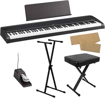 Amazon | KORG B2 ブラック X型スタンド・Xイスセット 電子ピアノ 88