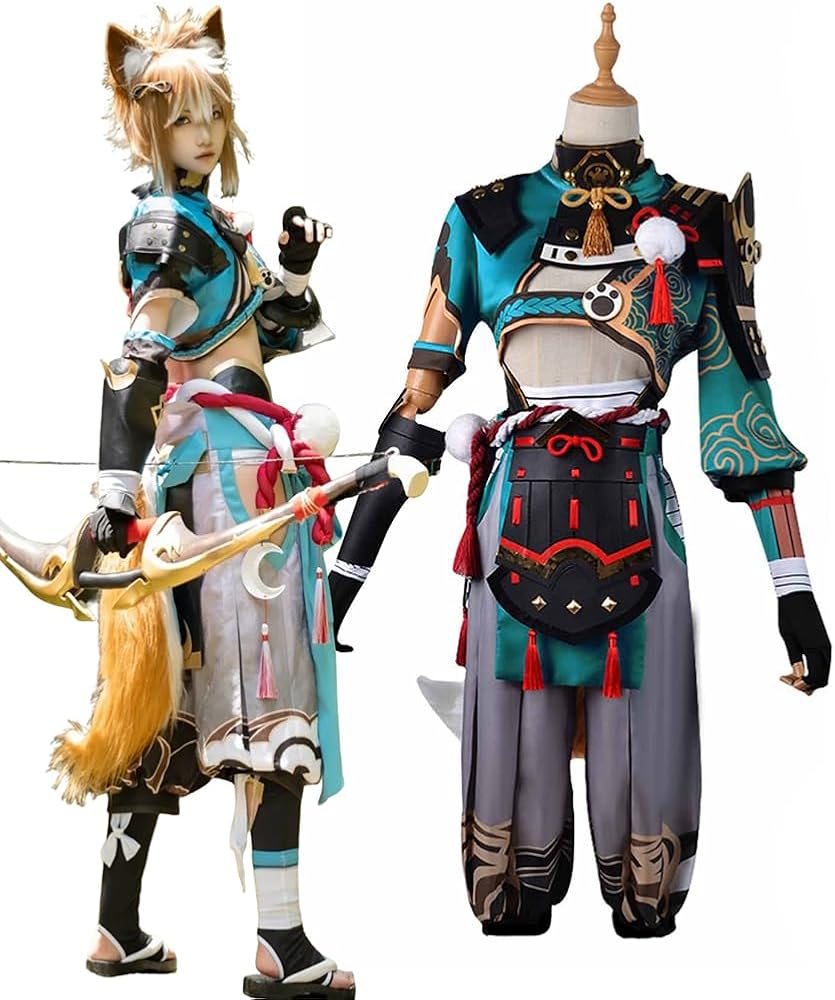 Amazon.co.jp: [Sieberg] 原神 ゴロー コスプレ衣装 五郎 cosplay 衣装