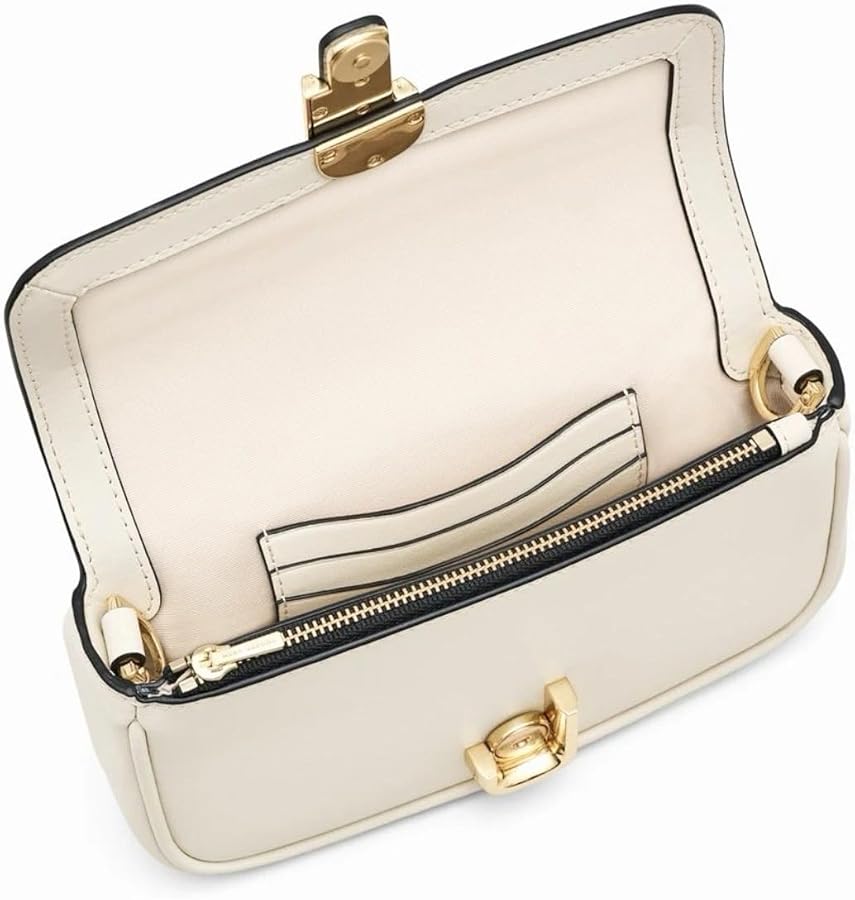 Marc Jacobs The J Marc Shoulder Bag (Cloud White): Handbags