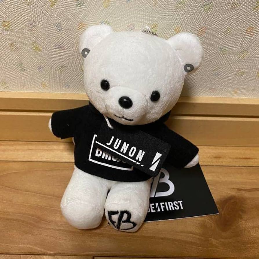 Amazon.co.jp: BE FIRST ジュノン クマ 白 BMSG くま ビーファースト