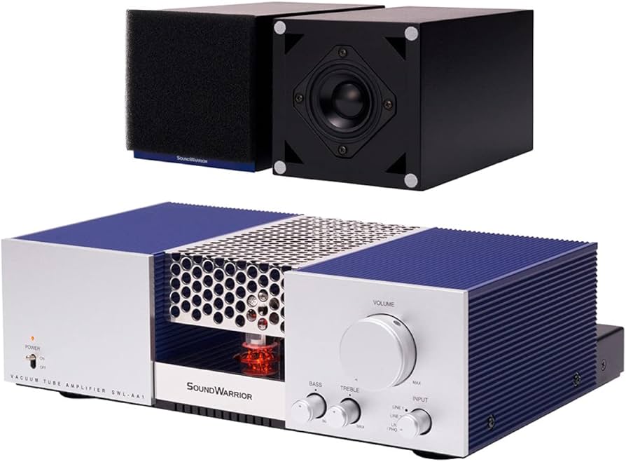 Amazon.co.jp: SOUND WARRIOR 日本製 真空管アンプ スピーカー セット