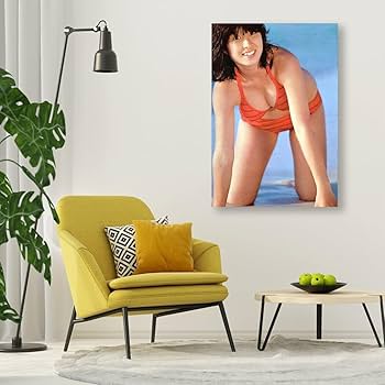 Amazon.co.jp: 河合奈保子 ポスター(25)写真ポスターキャンバス