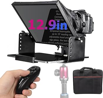 Amazon.com : Moman Teleprompter, Metal Prompter iPad Tablets with