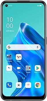 Amazon | 【整備済み品】 OPPO Reno5 A シルバーブラック Ymobile sim
