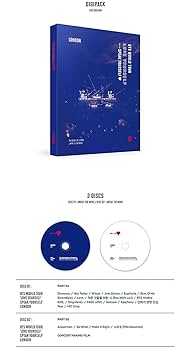 BTS WORLD TOUR LOVE YOURSELF SPEAK YOURSELF LONDON 2 DISC(D.V.D CD