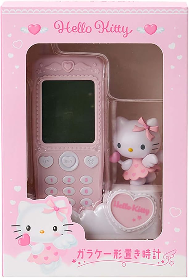 Amazon.co.jp: サンリオ(SANRIO) ガラケー形置き時計 ハローキティ