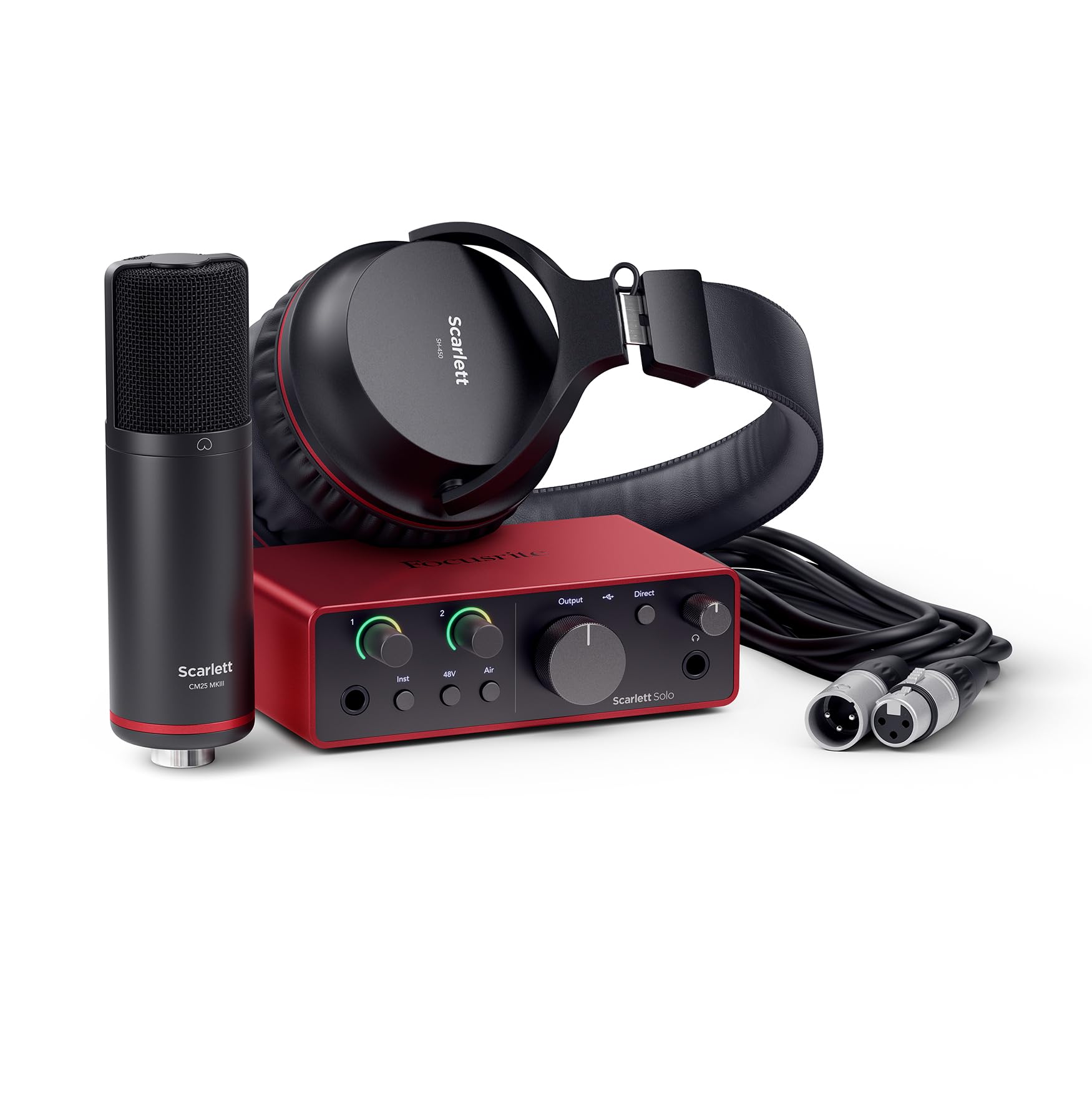 Amazon.com: Focusrite Scarlett Solo Studio 4th Gen USB Audio
